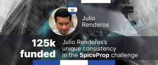 25k Funded: Julio Renderos’s Unique Consistency in the SpiceProp Challenge